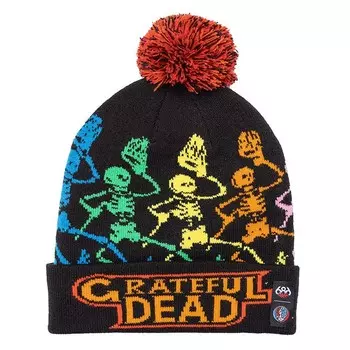 Шапка 686 Grateful Dead Knit Beanie Black 2023