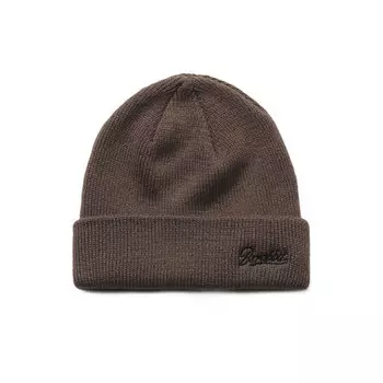 Шапка BSRABBIT Logo Embr Beanie Brown 2022