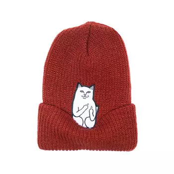 Шапка RIPNDIP Lord Nermal Beanie Clay 2022