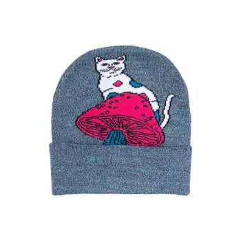 Шапка RIPNDIP Psychedelic Beanie Purple 2022