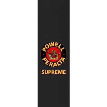 Шкурка для cкейтборда POWELL PERALTA Supreme Black 9x33 2020