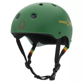 Шлем для скейтборда PRO TEC Classic Skate Matte Rasta Green