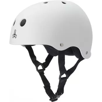 Шлем для скейтборда TRIPLE 8 Sweatsaver Helmet WHT RBR 2022