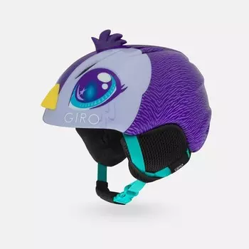 Шлем горнолыжный GIRO Launch Plus Purple Penguin 2020