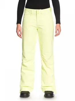 Штаны для сноуборда женские ROXY Backyard Pt J Sunny Lime