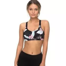 Спортивный бюстгальтер женский ROXY Lhassa Bra3 J Anthracite Middle Island Small