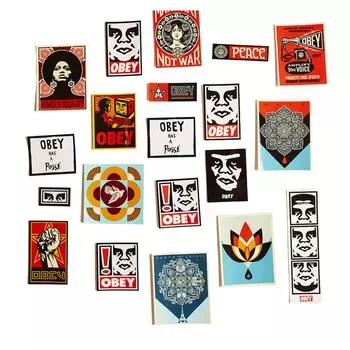 Стикер OBEY Sticker Pack 5 2022