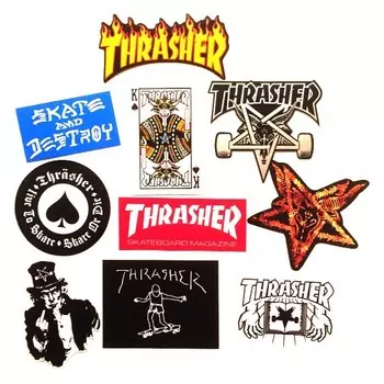 Стикер Пак THRASHER Sticker 10 Pack 2021