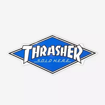 Стикер THRASHER Authorized Dealer 2023