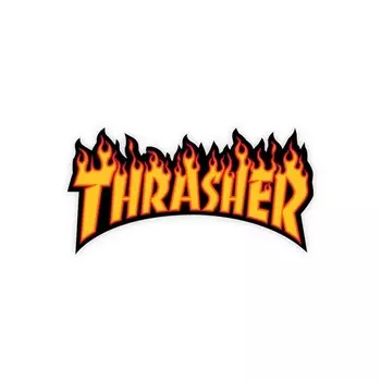 Стикер THRASHER Flame Logo Medium 2023