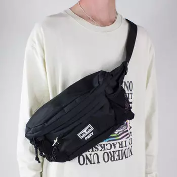 Сумка на пояс OBEY Conditions Waist Bag 3 Black 2020