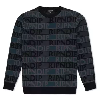 Свитер RIPNDIP Highland Knit Sweater Black 2023