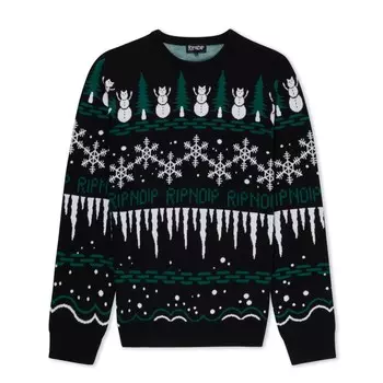 Свитер RIPNDIP Hohoho Knit Sweater FW25 Black
