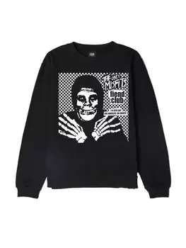 Свитшот OBEYxMISFITS Fiend Club Halloween Black