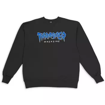 Свитшот THRASHER Jagged Crew Black 2023