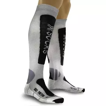 Термоноски X-SOCKS Ski Silk-Merino Socks Lady Grey/Fuchsia