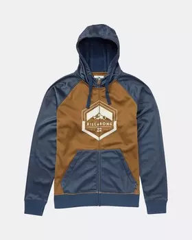 Толстовка на молнии BILLABONG Downhill Zip Hoodie Dark Denim