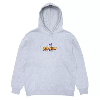 Толстовка RIPNDIP Captain Nermal Pants Hoodie Heather Grey 2021