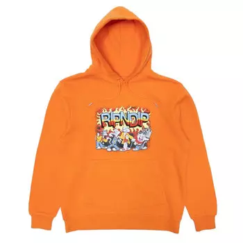 Толстовка RIPNDIP Looney Gang Hoodie Orange 2021