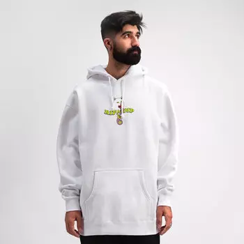 Толстовка RIPNDIP Micro Nerm Hoodie White 2021