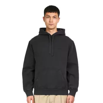 Толстовка с капюшоном CARHARTT WIP Hooded Marfa Sweatshirt Black (Moon Wash) 2023