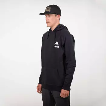 Толстовка с капюшоном JONES Hoodie Truckee Black 2022