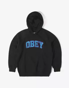 Толстовка с капюшоном OBEY Wyatt Hood BLACK 2021