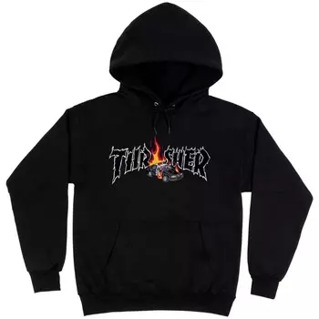 Толстовка с капюшоном THRASHER Cop Car Black 2023