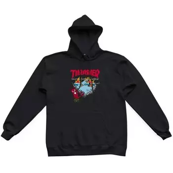 Толстовка с капюшоном THRASHER Neckface 500 Hoodie Black 2023