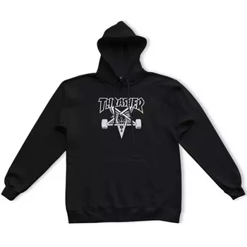 Толстовка с капюшоном THRASHER Skategoat Hoodie Black 2023