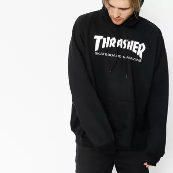 Толстовка THRASHER Skate Mag Hoodie Black 2021