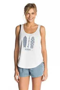 Топ RIP CURL Surfboard Tank White