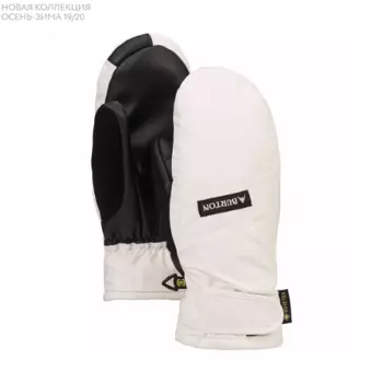 Варежки для сноуборда женские BURTON Wb Reverb Gore-Tex Mitt Stout White 2020