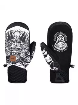 Варежки QUIKSILVER Method Mitt M White_Snow Mistery Glove