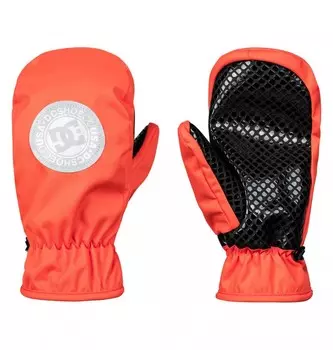 Варежки сноубордические DC SHOES Shelter Mitt M Red Orange