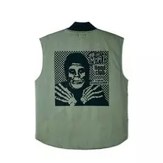 Жилет OBEYxMISFITS Fiend Club Halloween Burnt Olive