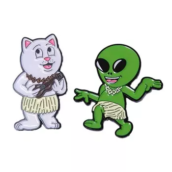 Значок RIPNDIP Aloha Pin Pack Multi 2022