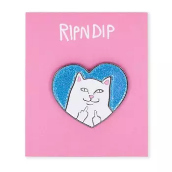 Значок RIPNDIP I Love Nerm Pin Multi