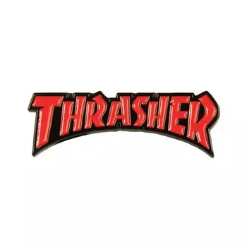 Значок THRASHER Logo Label Pin 2023