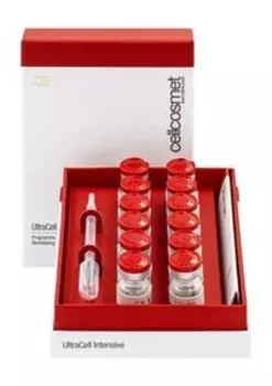 12-дневный курс для интенсивного увлажнения и восстановления ослабленной и возрастной кожи лица Cellcosmet & Cellmen UltraCell Intensive