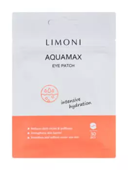 30 увлажняющих тканевых патчей для век Limoni Aqumax Eye Patch 30 Pack