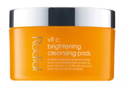 50 осветляющих дисков пэдов для лица с витамином C Rodial Vit C Brightening Pads