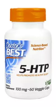 5-гидрокситриптофан в капсулах Doctor's Best 5-HTP 100 mg