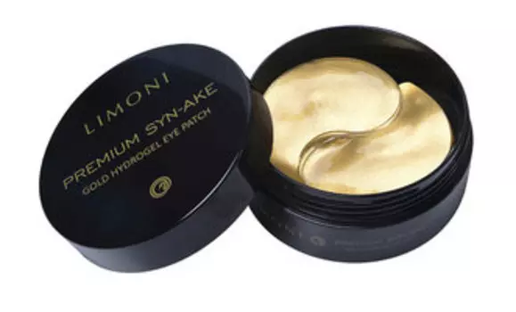 60 антивозрастных патчей для век со змеиным ядом Limoni Premium Syn-Ake Gold Hydrogel Eye Patch