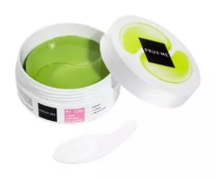 60 гидрогелевых лифтинг-патчей для глаз с центелой азиатской Pruv:Me Lifting Hydrogel Eye Patches