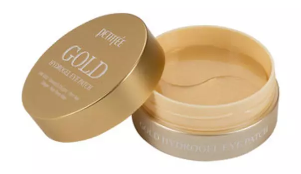 60 гидрогелевых патчей для области вокруг глаз с золотом Petitfee Gold Hydrogel Eye Patch