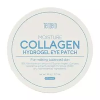 60 гидрогелевых патчей для области вокруг глаз с коллагеном Tenzero Moisture Collagen Hydrogel Eye Patch