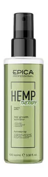 Активатор роста волос Epica Professional Hemp Therapy Organic Hair Growth Activator