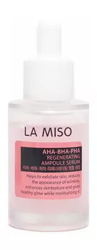 Ампульная обновляющая сыворотка с AHA, BHA и PHA кислотами La Miso AHA-BHA-PHA Regenerating Ampoule Serum