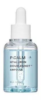 Ампульная сыворотка для лица с гиалуроновой кислотой P.Calm Hyaluron Doubleshot Ampoule